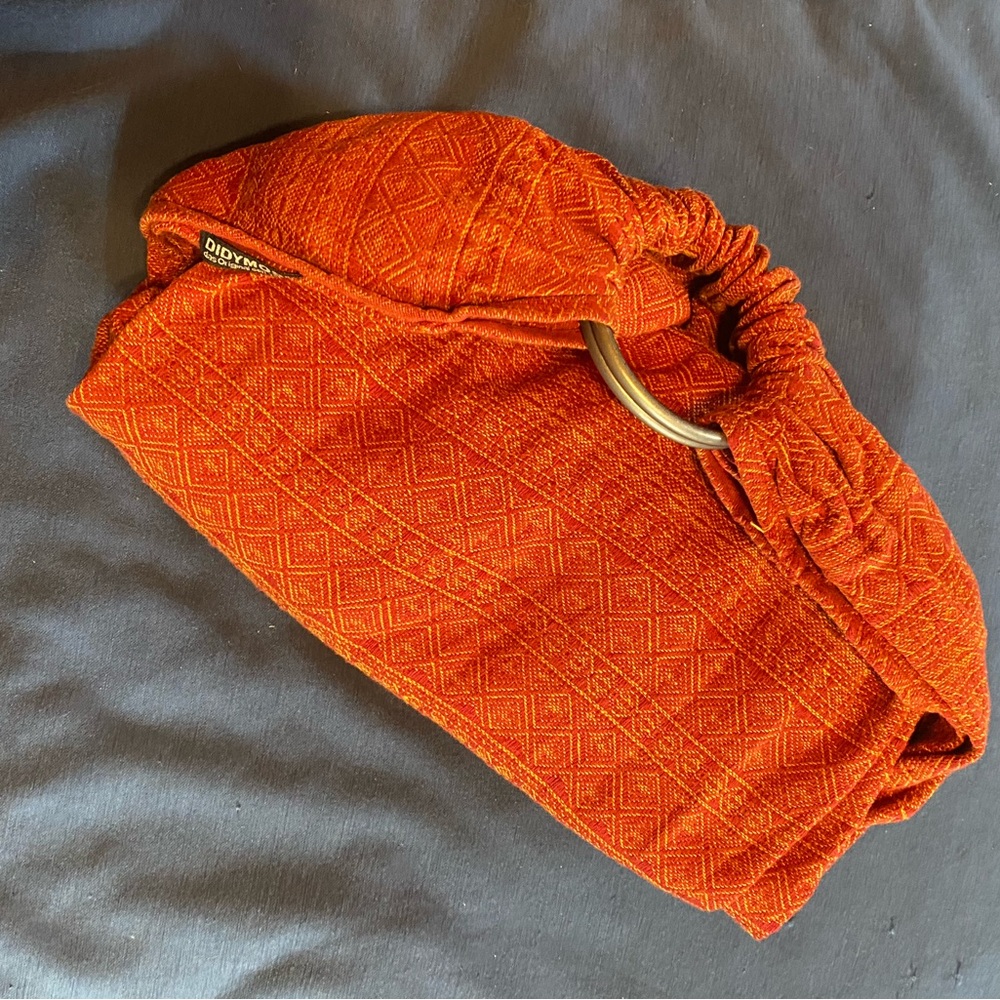 Didymos Ruby Mandarine Ring Sling